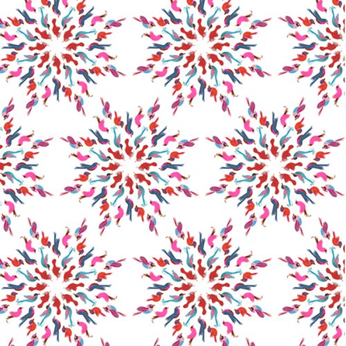 Tour de lit Mazurka - Marine